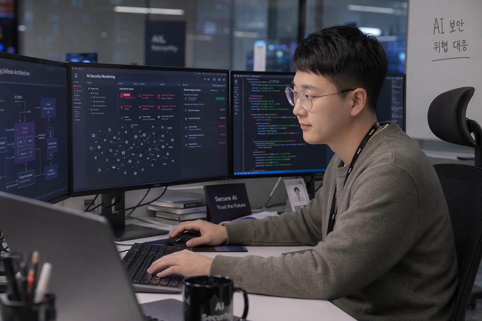 AI research lab conceptual image